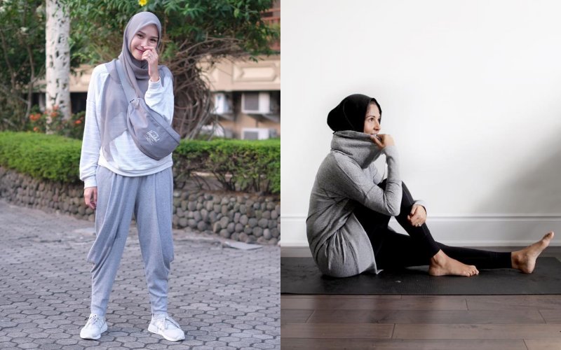 Nyaman Dipakai Para Ukhti, Baju Olahraga Anti Ketat Ini Enak buat Jungkir Balik