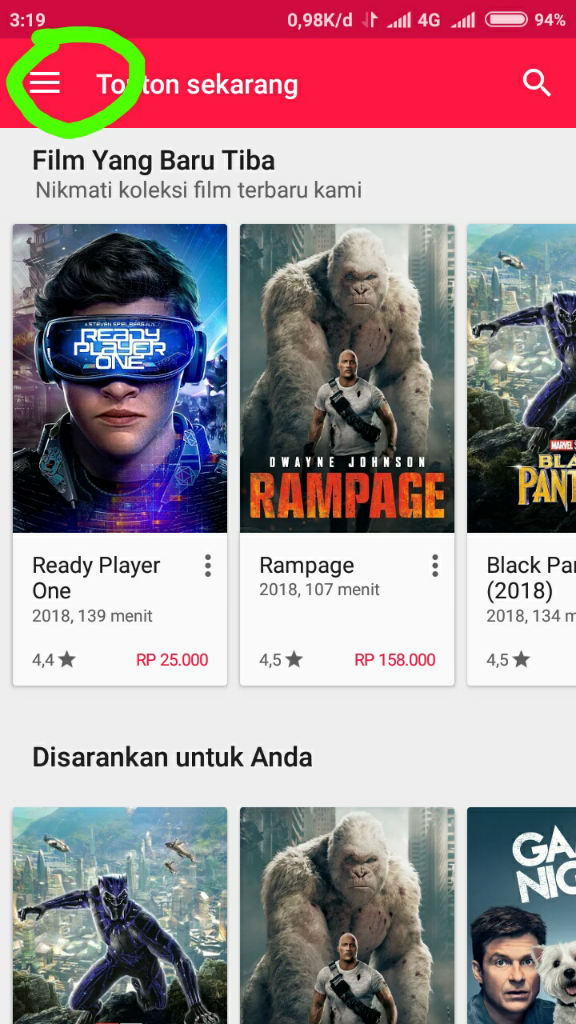 mengatasi notifikasi google play film sering muncul