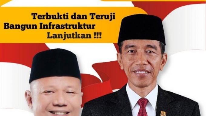 Poster Dirinya Dukung Jokowi, Zaenal asal PKS : Bagian Dari Aspirasi Demokrasi