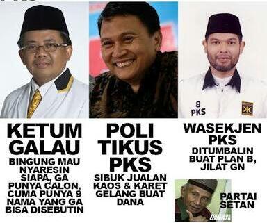 Menurut Pendiri PKS, 2019 Tak Akan Ganti Presiden