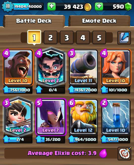 5 Tips Buat Naikin Tropy Clash Royale Versi Ane