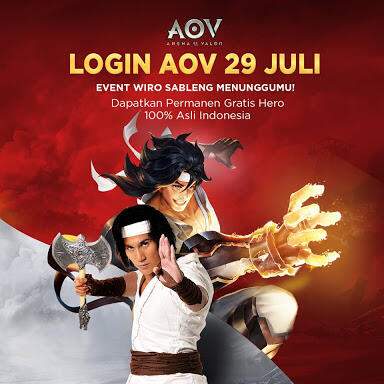 10 Fakta yang Perlu Kamu Tahu tentang Wiro Sableng AOV!