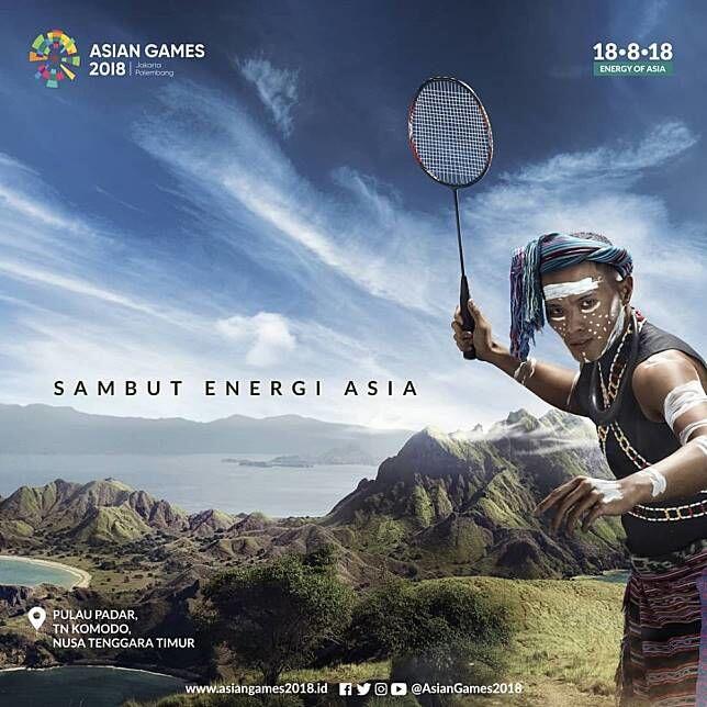 Keren! 6 Tempat di Indonesia Ini Jadi Latar Poster Asian Games 2018