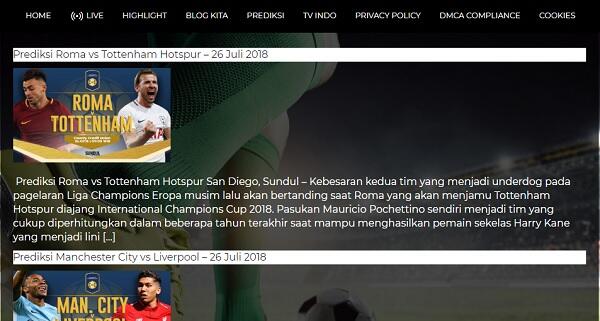 Streaming & Informasi Sepakbola Dalam Satu Tempat & Cepat!