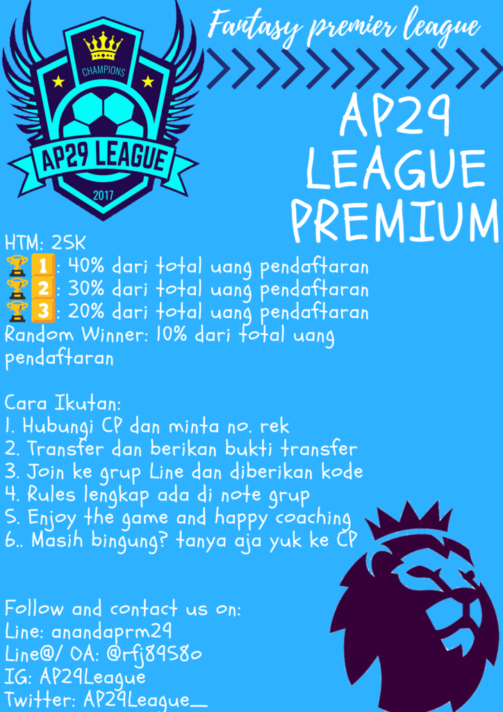 Fantasy Premier League (FPL) AP29 League