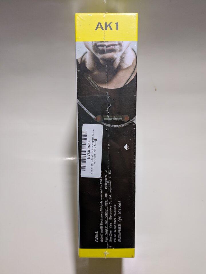 &#91;Review&#93; Awei Earphone Bluetooth Sport Magnetic dengan Microphone - AK1
