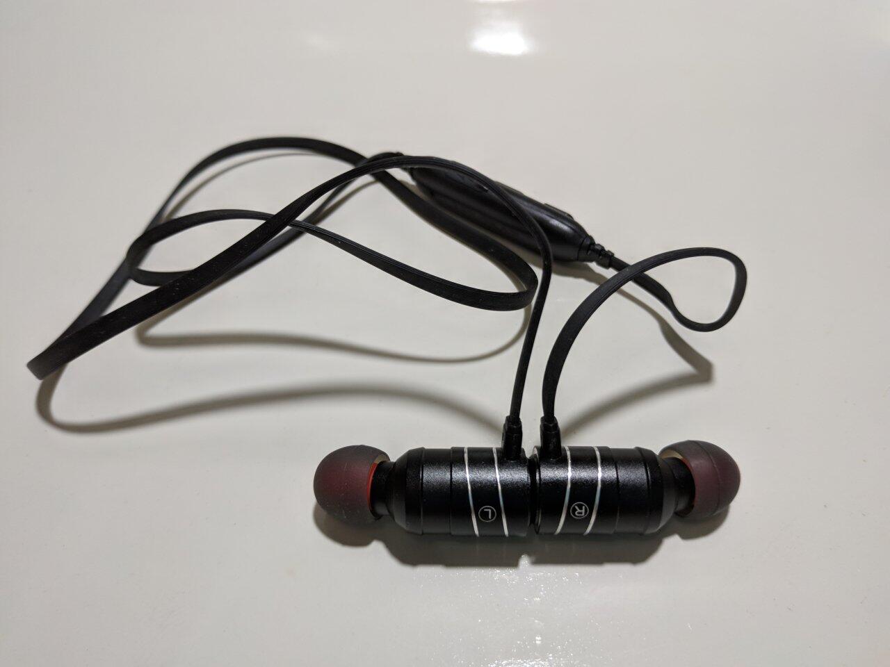 &#91;Review&#93; Awei Earphone Bluetooth Sport Magnetic dengan Microphone - AK1