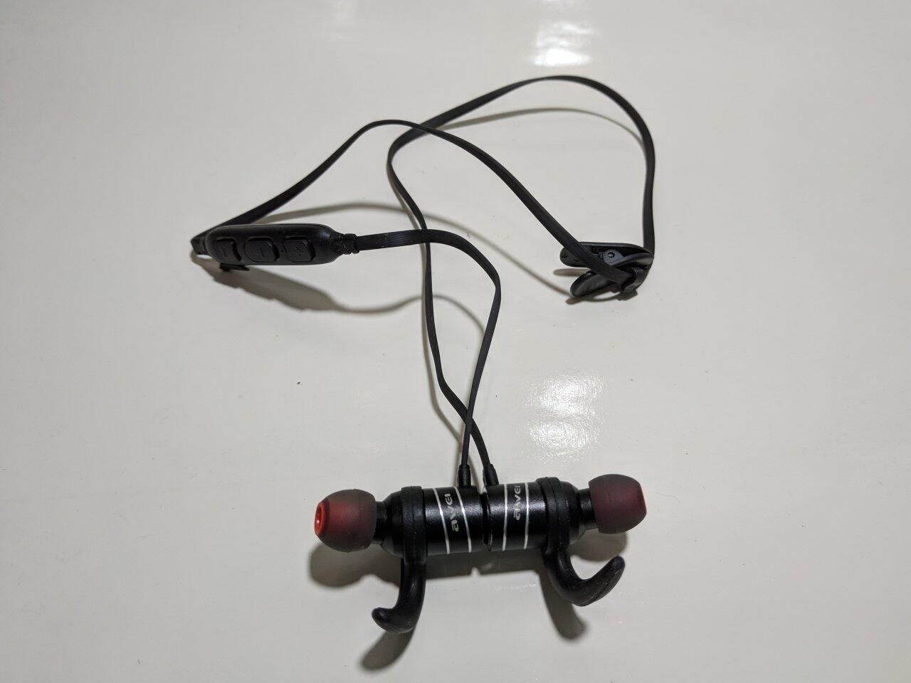 &#91;Review&#93; Awei Earphone Bluetooth Sport Magnetic dengan Microphone - AK1