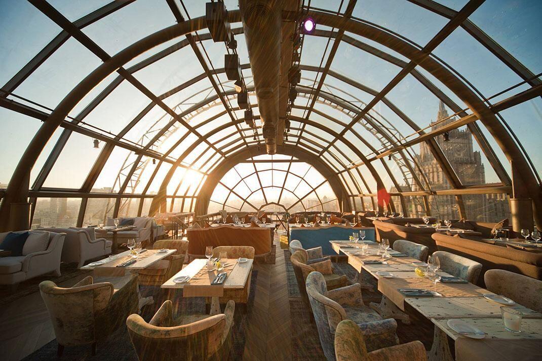 6 Restoran Cantik untuk Menikmati Moskow dari Ketinggian