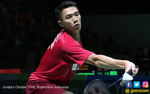 TUNGGAL PA INDONESIA JHONATHAN CRISTIE TIDAK BERKUTIK MELAWAN TUNGGAL PA MALAYSIA