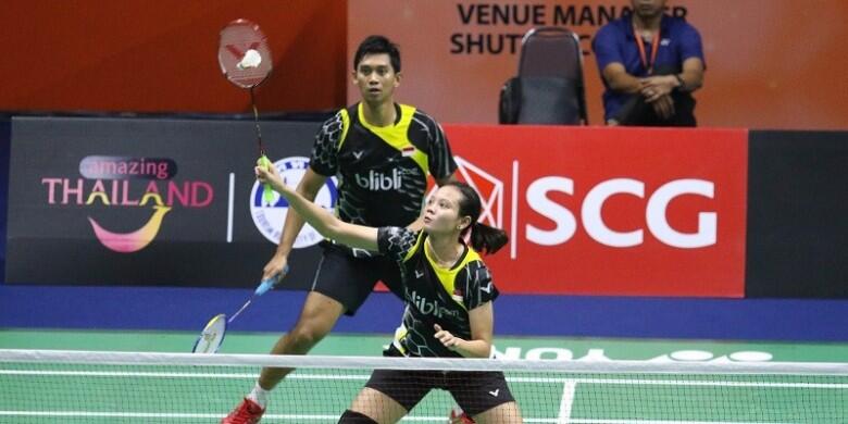 Ganda Campuran indonesia Ronal dan Annisa harus terhenti di babak ke dua. 