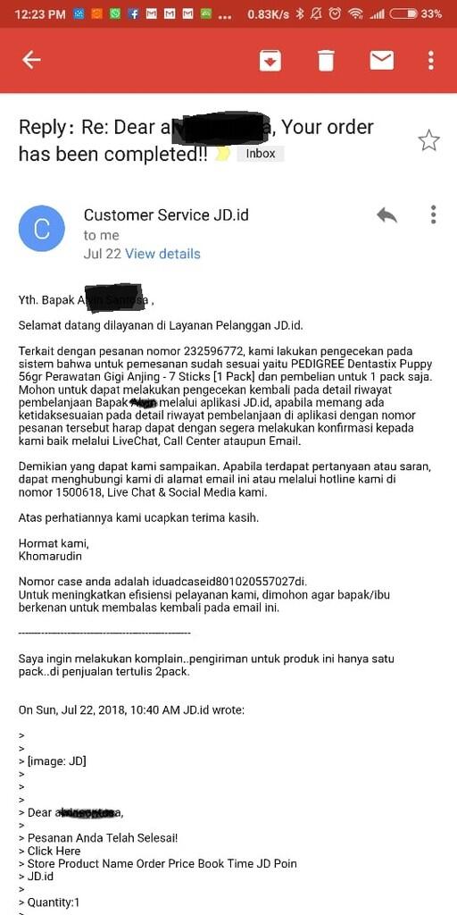 Hati - Hati Pembodohan Konsumen oleh JD.ID 