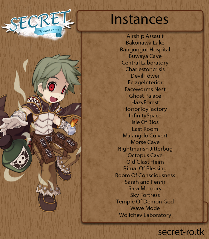 Secret Ragnarok Online | Private Server | 175/60 | MVP Disable