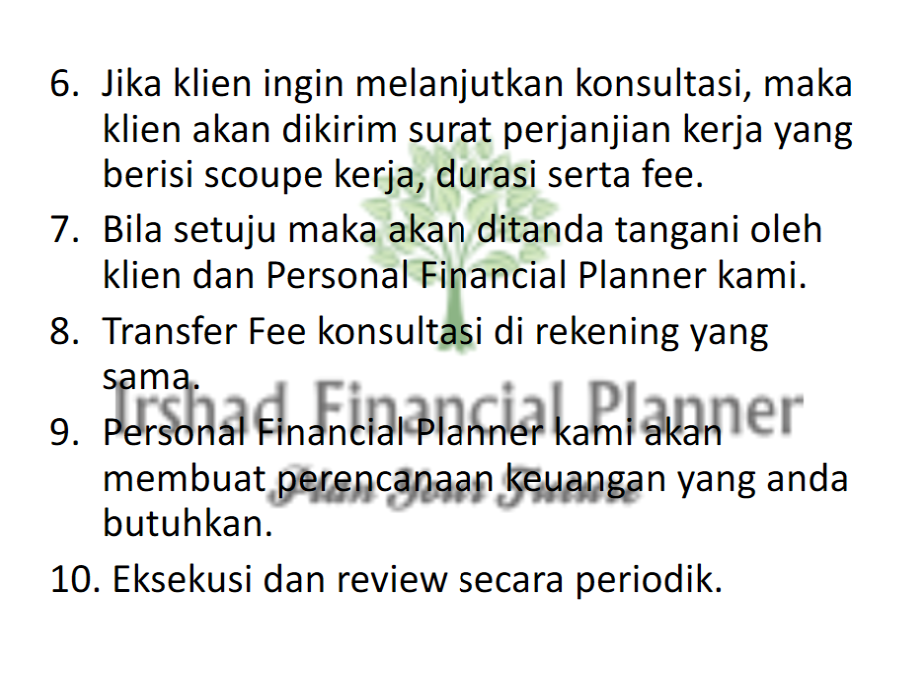 Butuh Perencana Keuangan Profesional? Konsultasikan ke Irshad Financial Planner