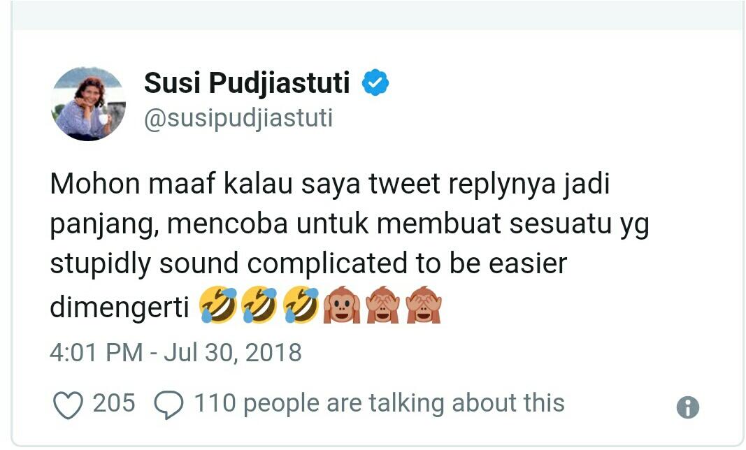 Rocky Gerung Sebut Kuis Ikan Jokowi Pembodohan, Menteri Susi Bilang Kepandaian Pandir