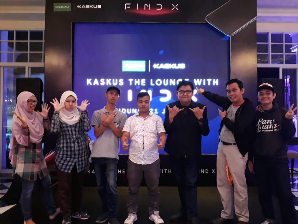 Kerennya Kamara OPPO FIND X saat Kaskus The Lounge With OPPO Di Bandung.