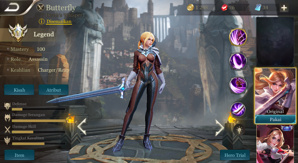 Build Butterfly yang sakit dan G' ADA OBATNYA......