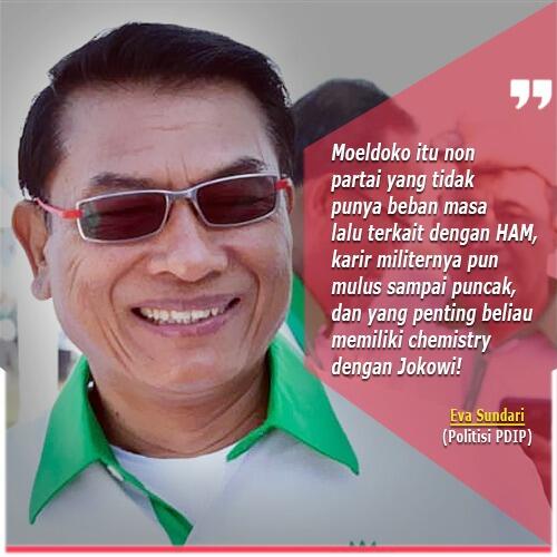 PDIP: Moeldoko Miliki 5 Keunggulan Sebagai Cawapres
