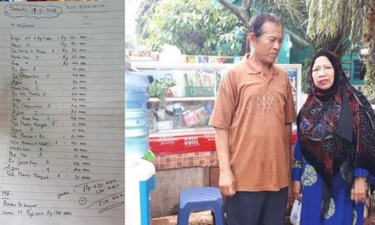 Bakal Caleg Parpol Ngibulin Tukang Warung