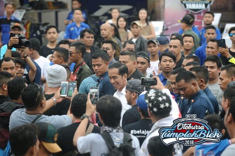 Gak Main ke Otobursa Tumplek Blek 2018? Presiden Aja Dateng!
