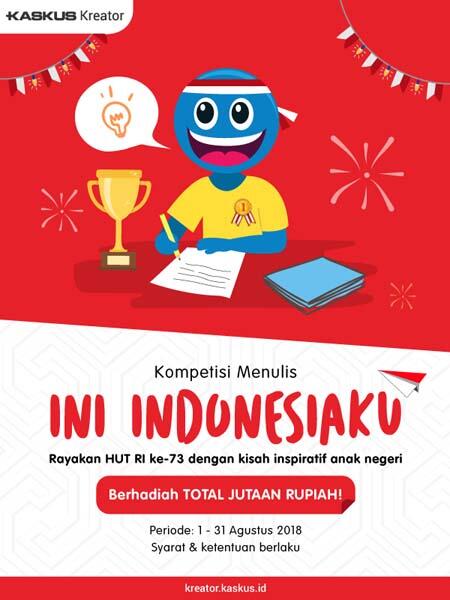 Ceritakan #IniIndonesiaku Versi Agan dan Dapatkan Bonus Poin!