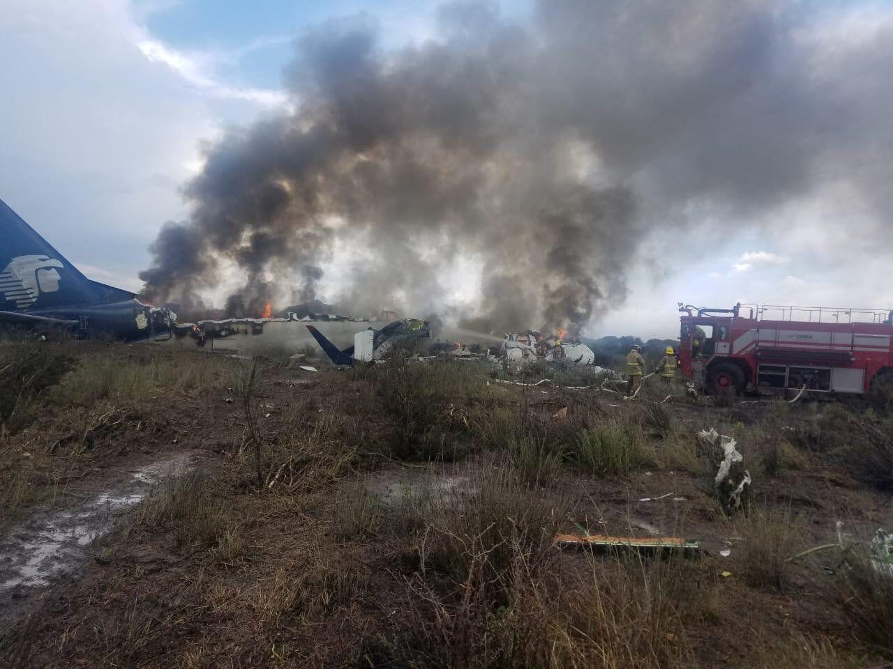 Di Meksiko, Pesawat Jatuh Tetapi Seluruh Penumpang Selamat