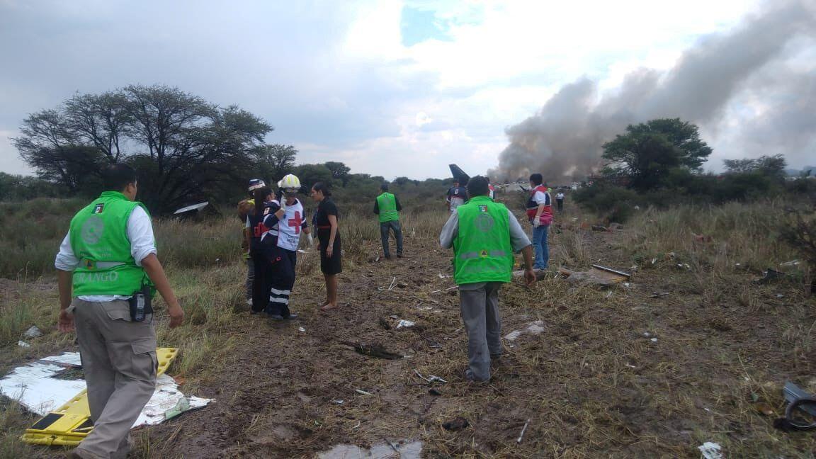 Di Meksiko, Pesawat Jatuh Tetapi Seluruh Penumpang Selamat