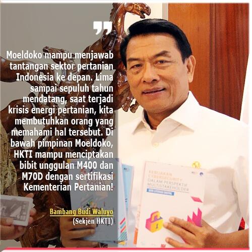 Jokowi-Moeldoko Hebat (Jodoh) untuk Ketahanan Pangan.