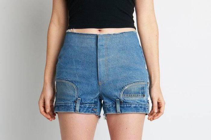 Lagi Ngetrend, Celana Jeans Terbalik &quot;Upside-Down. Sangat Nyeleneh!!!