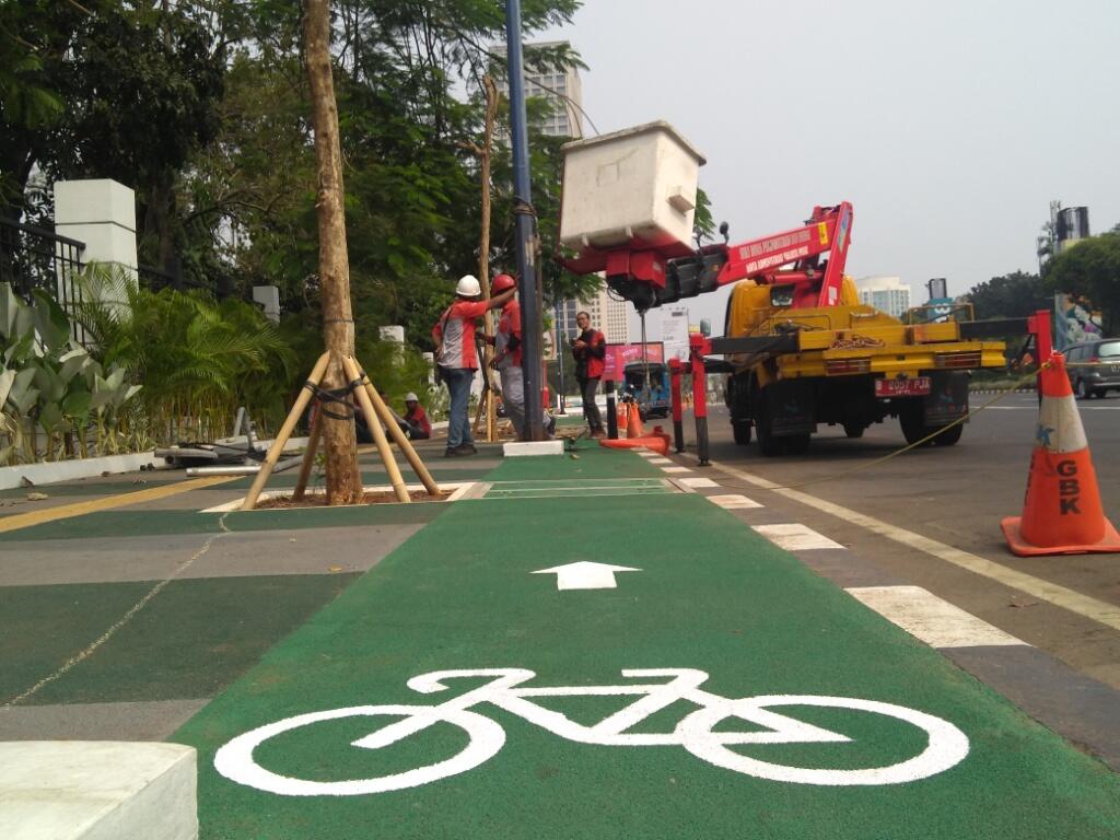 Pegowes: Jalur Sepeda hanya Formalitas