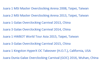 #IniIndonesiaku Lucky_n00b Sang Dewa Overclokcker Tanah Air