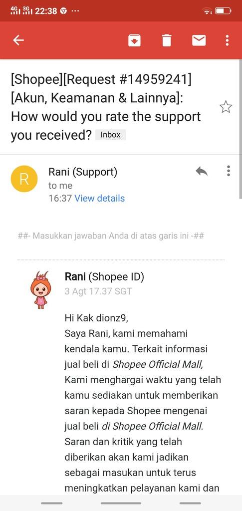 Hati Hati Membeli Barang di Official Mall Shopee