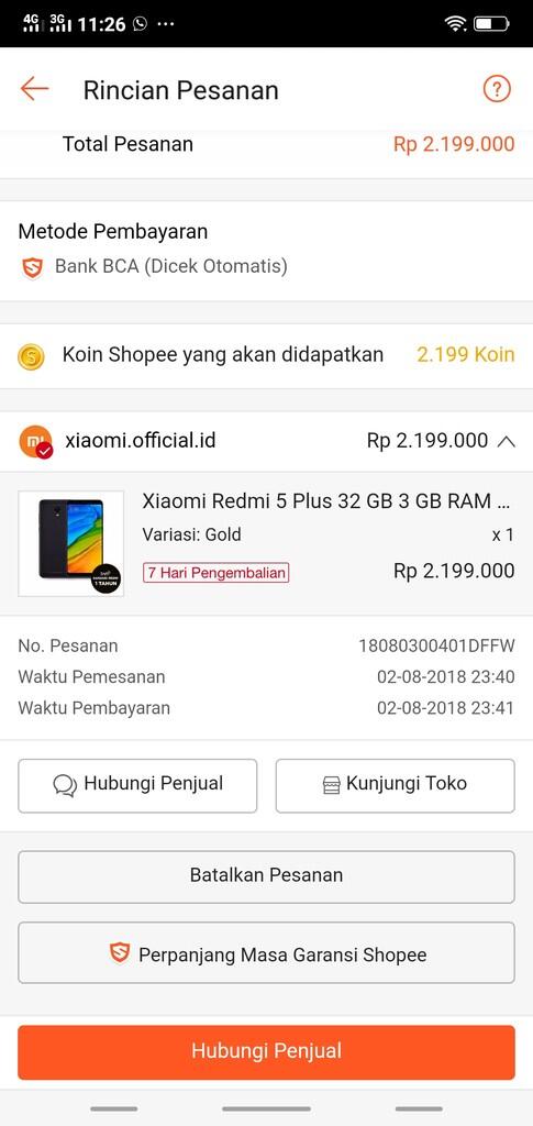 Hati Hati Membeli Barang di Official Mall Shopee