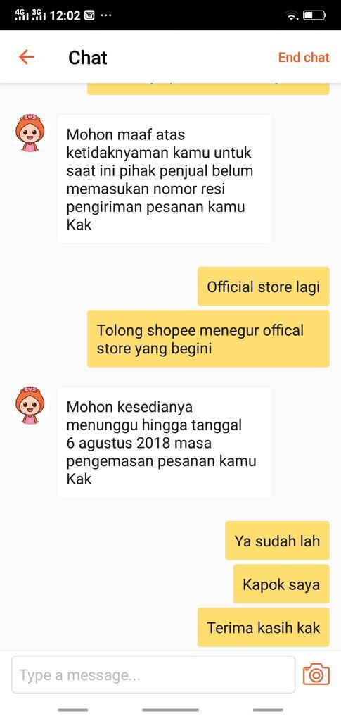 Hati Hati Membeli Barang di Official Mall Shopee