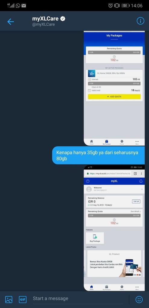 WARNING!!! Pelayanan buruk complain handling XL 