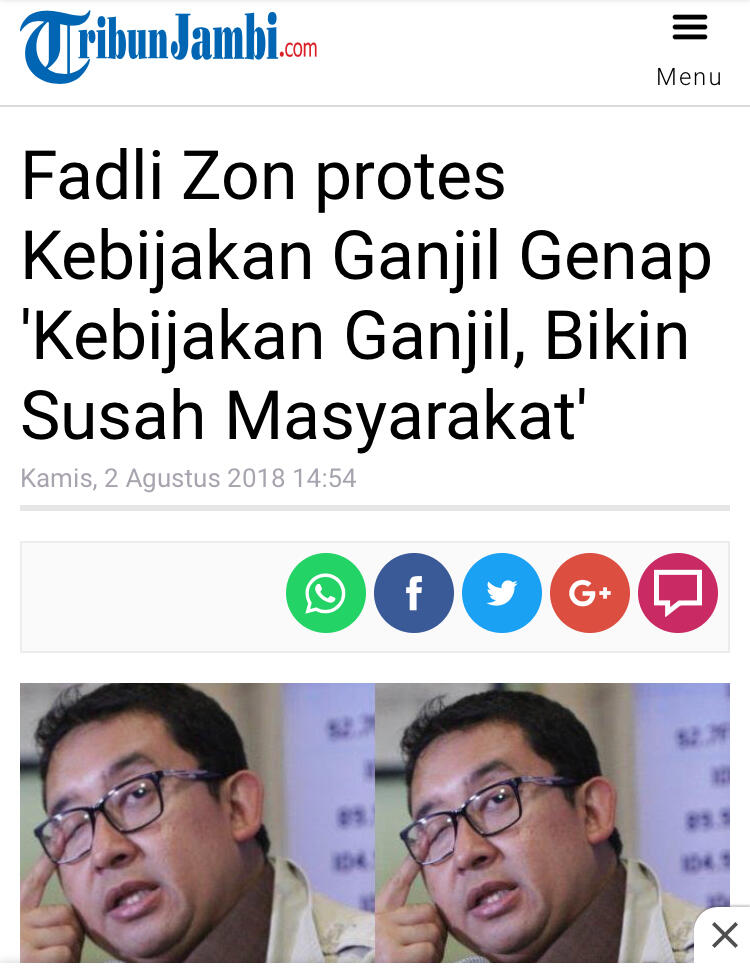 Sandiaga: Pemerintah Moskow Salut dengan Program Ganjil-Genap di DKI