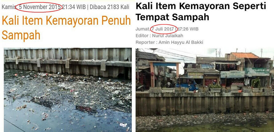 Anies: Kali Item Sudah Enggak Bau, yang Masih "Bau" di Medsos