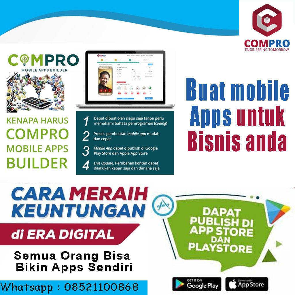 Buat Mobile Apps Mu sendiri Dengan Harga Terjangkau