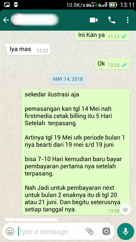 ASK Wifi First media 