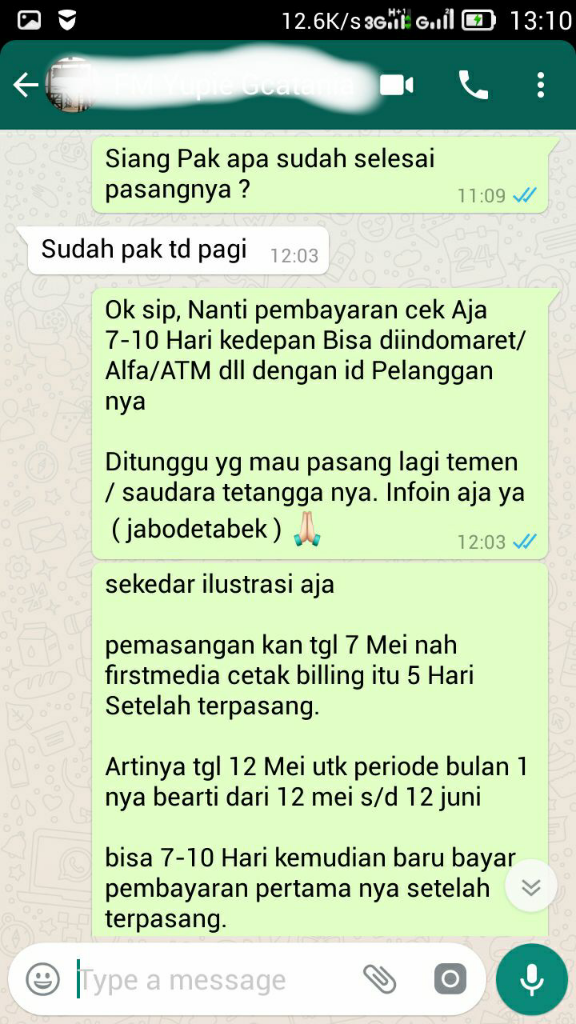 ASK Wifi First media 