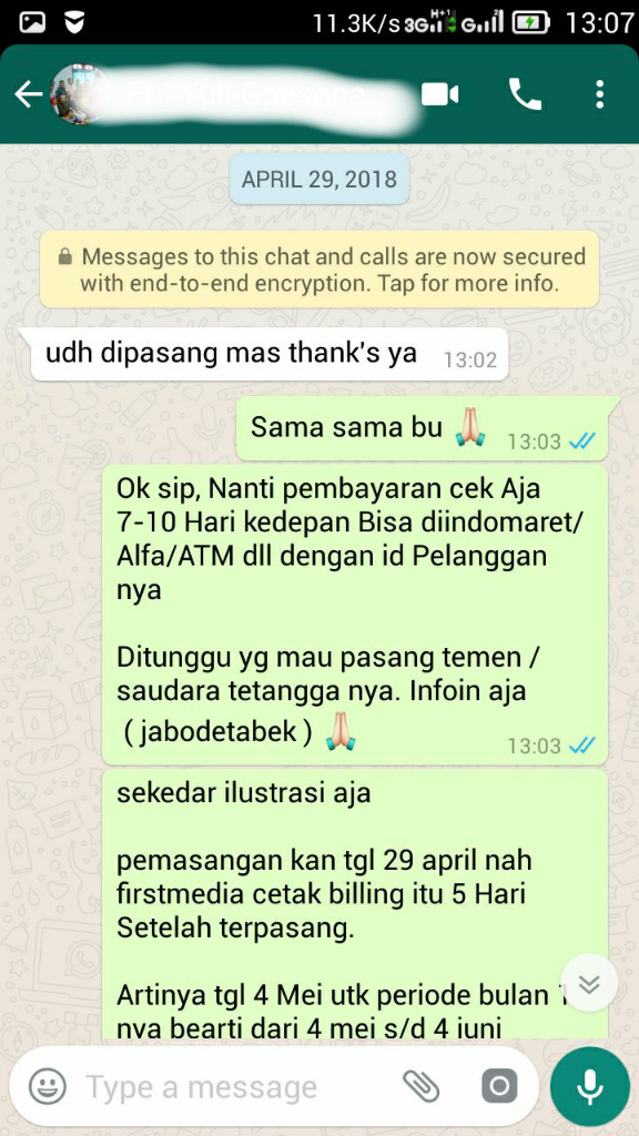 ASK Wifi First media 