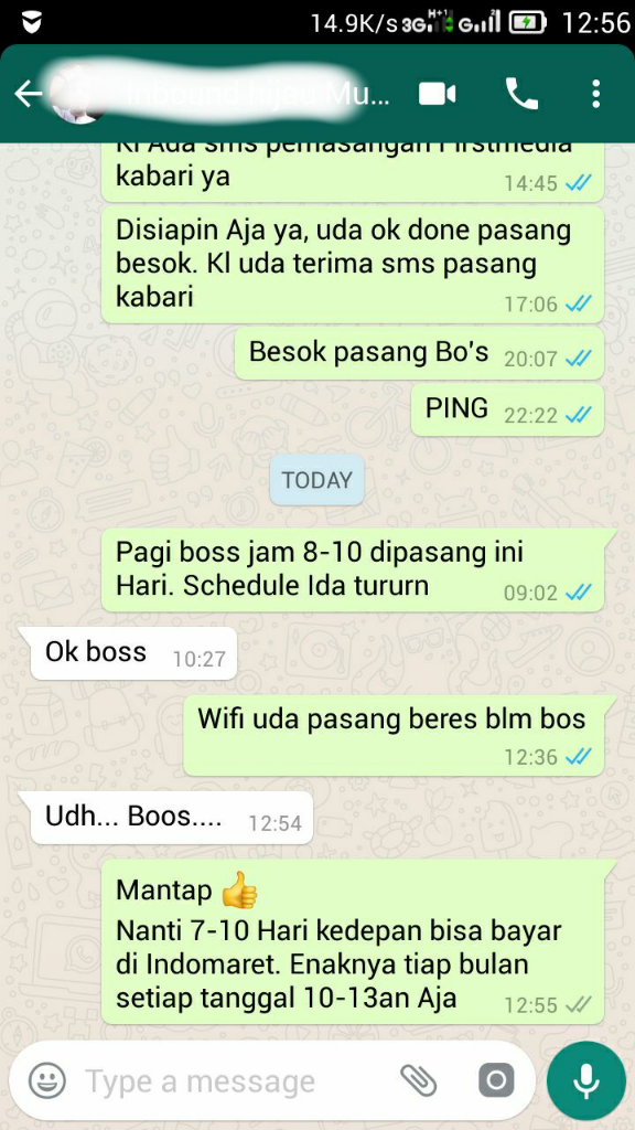 ASK Wifi First media 
