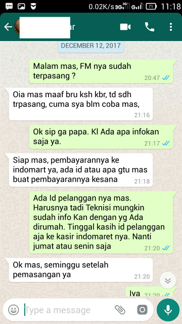 ASK Wifi First media 