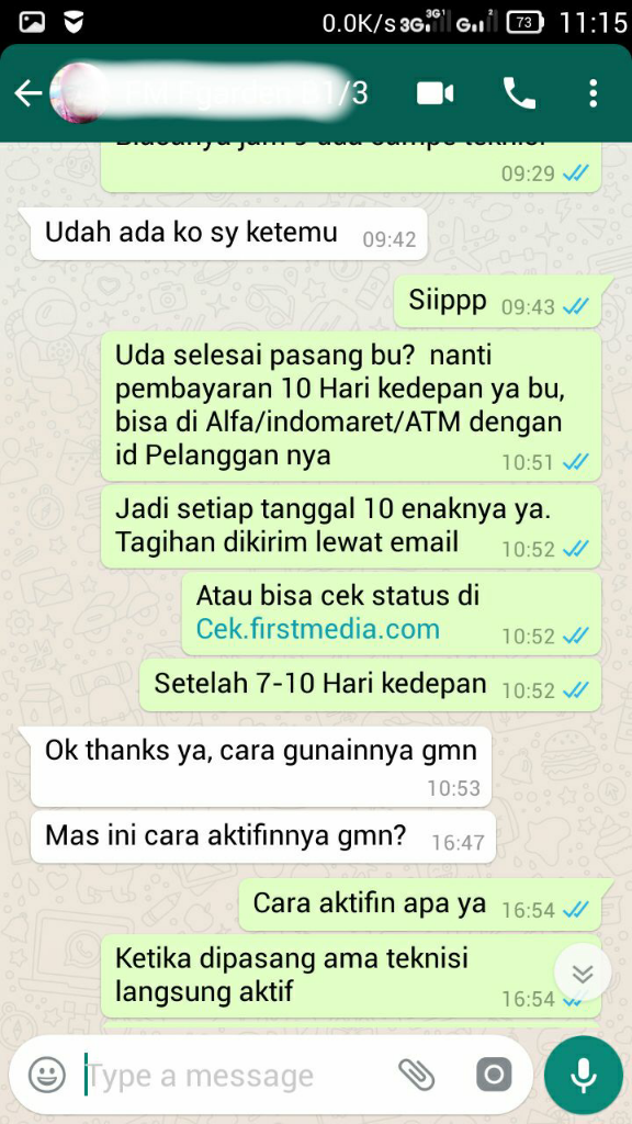 ASK Wifi First media 