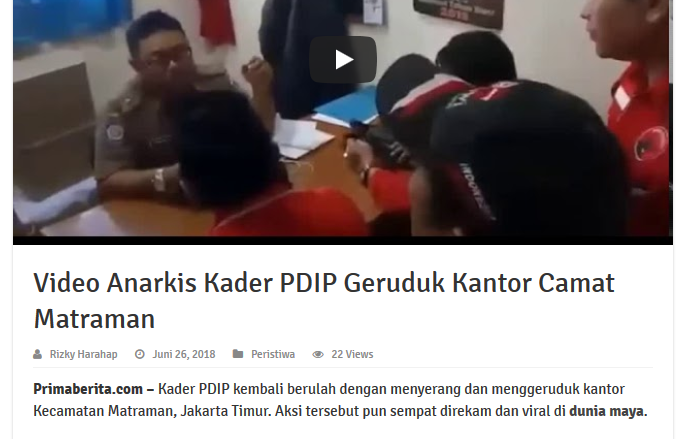 Jargon Kosong Program Revolusi Mental