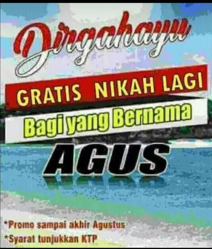 Spesial Buat Agus di Bulan Agustus