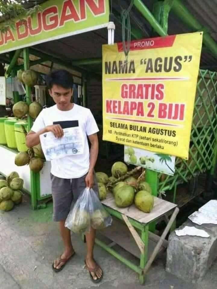 Spesial Buat Agus di Bulan Agustus