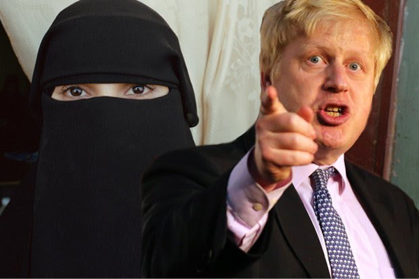 Boris Johnson mocks women in burkas who 'look like bank robbers'