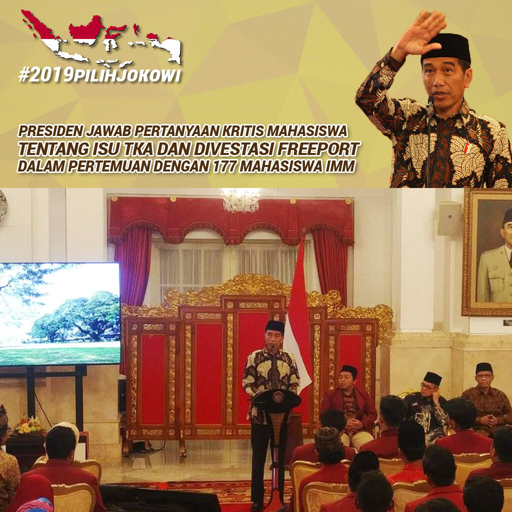 Kepada Presiden Jokowi, Mahasiswa Bisa Lontarkan Pertanyaan Kritis Soal Ini