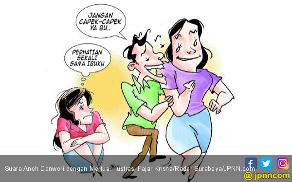Suara Aneh Donwori dengan Mertua